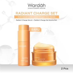 Wardah 10% Vitamin C Ferulic Acid Radiant Charge Serum 20ml - Serum Wajah Glowing