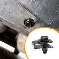 Set 5 bộ bu lông chắn bùn và kẹp đai ốc chữ U 6mm bằng kim loại cho thân xe hơi , Đinh tán , chốt , ốc ô tô. 