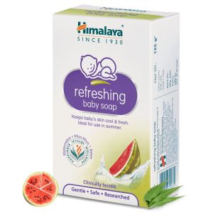 Himalaya Baby Soaps - Exp 06/2027 - 75gm - Extra Moisturizing Baby Soap Gentle Baby Soap Nourishing Baby Soap Refreshing Baby Soap