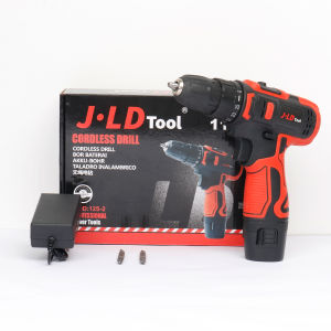JLD 12V  mesin bor baterai 10mm bor murah Kecepatan Variabel cordless drill bor cordless bor baterai kaya boten Baterai