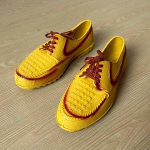 รองเท้าสตั๊ดดอยเหลือง รุ่น กังสดาล 508 ใส่เดินป่า ใส่ไปไร่-สวน ทนน้ำ ทนแดด ทำความสะอาดง่าย ไซส์ 37-42