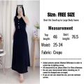 Trixie Classy terno Coordinates Frenchy top with long skirt womenswear. 