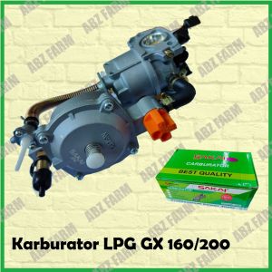 Karburator LGP / Konverter Carburator Gas Mesin GX 160/200 karburator lpg gx 160 merk sakai converter lpg