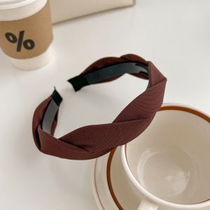 Băng Đô Dán Giữ Tóc 34cm Họa Tiết Hoa Vải Ren Hàn Quốc Miếng Dán Cài Tóc Không Cần Kẹp Chống Rơi Tóc Khi Trang Điểm
