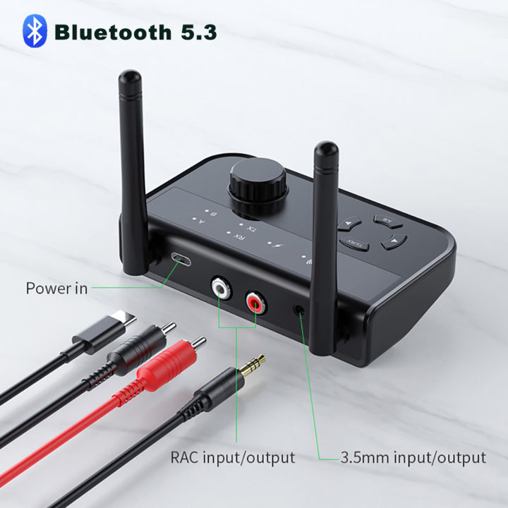 in Bluetooth Receiver Transmitter AUX RCA Jack Music