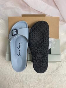 Sara sara BILLY sandal kokop wanita | sendal slip on santai gesper ban 1 cantik birken slop terbaru