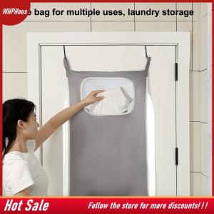 【COD】🔥🔥🔥 Door Hanging Laundry Basket Wall Mounted Dirty Clothes Storage Box Household Sundries Storage Bag Storage Bag Suitable For Bathroom Toy Storage