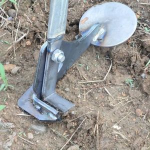 【จัดส่งจากกรุงเทพ 】เครื่องมือถอนรากโลหะ เครื่องมือถอนรากและถอนวัชพืชแบบโลหะทนทาน เครื่องมือย้ายต้นไม้ เหมาะสำหรับดอกไม้ อเนกประสงค์ ต้นกล้า และผัก - เหมาะสำหรับงานทำสวน ไม่มีมือจับ