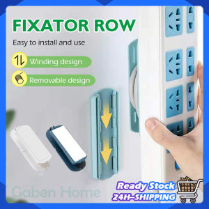 Wall Mounted Socket Plug Holder Self-Adhesive Insert Seamless Power Strip Holder Household WiFi Router Boxes Organizer