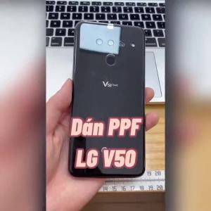 Tấm dán LG V50 dán PPF mặt trước dán mặt sau dán màn hình dán mặt lưng Full viền chuẩn