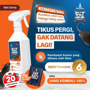 RACOON Rat Repellent Spray Pengusir Tikus + Disinfectant Spray Tidak Beracun Tahan 6 Bulan 1x Pemakaian