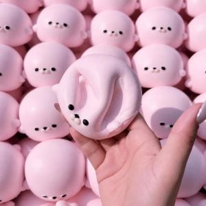 SAGOER Slow Rebound Seal Squeeze Toys Slow Rising Soft Texture Seal Fidget Toy New Arrival Cute Seal Squishy Toy Decoration
