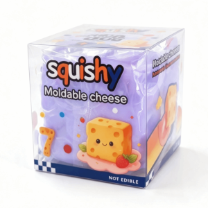 MESSUE Slow Rising Cheese Squishy Toy Slow Rebound Soft Cheese Shape Squishy Toy Giant Size Stretchy Simulated Butter Squeeze Toy Reduce Pressure