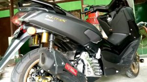 KNALPOT R9 MISANO FULLSYSTEM NMAX AEROX PCX ADV SCOOPY VARIO110/125/150