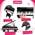 Đồ chơi đàn Piano cho bé có Micro Winfun 2045 - Đồ chơi đàn nhạc giúp phát triển khả năng đánh đàn cảm thụ âm nhạc. 