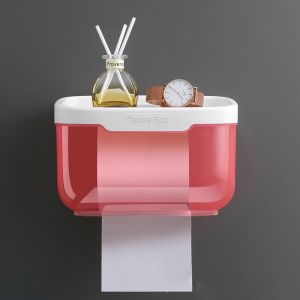 Toilet Paper Holder Toilet Tissue Box Plastic Roll Holder Toilet Bathroom Tissue Box Pumping Box