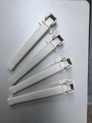 Chân bàn gấp gọn chất liệu nhựa siêu chắc chắn (không kèm mặt)