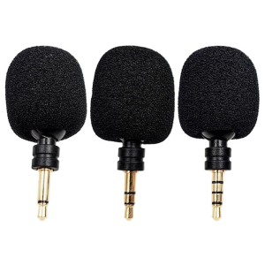 Mini Bendable 3.5mm Jack Microphone Portable Small Mic for Sound Recorder Cellphone Smartphone Android