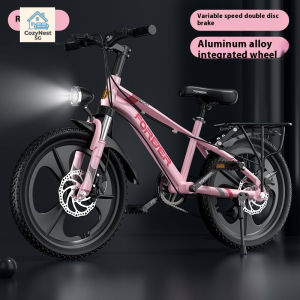 [CozyNest ]Variable Speed Bicycle Light Weight 16/18/20/22 Inches Mountain Bike Heavy Load Bearing Bike
