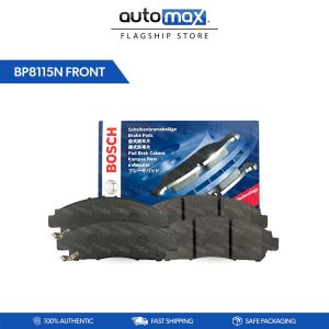 Bosch Brake Pads BP8115N (DB2525) FRONT | DB8116BL / 0986T18116 (DB2526) REAR for Toyota HiAce (H300) 2019 - 2026 / Present - Commuter Commuter Deluxe GL Grandia Super Grandia Super Grandia Tourer