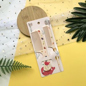 Sisir Anak Set Isi 2 Karakter Kartun Lucu Sisir Runcing Sisir Gagang Rambut Aksesoris