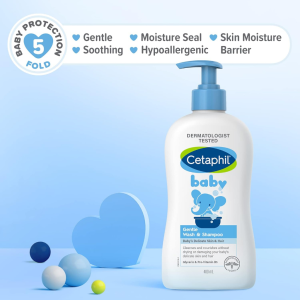 Cetaphil Baby Gentle Wash and Shampoo (For Hair and Body) 400ml