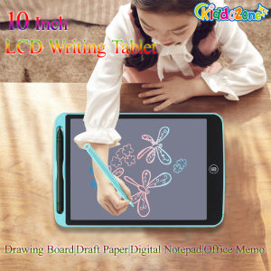 KiddoZone Kids Drawing Toys 10 Inch Color Handwriting LCD Writing Pad Tablet Digital Notepad Drawing Board Children Learning Drawing Notes Early Education Toy Clear the Graffiti Board with One Click