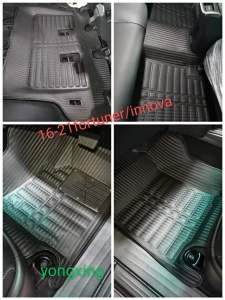 Karpet Mobil Fortuner 2016-2022 / Karpet Mobil Innova 2016-2022 / Alas Dasar karpet 5D Carbon Premium tebal 8mm