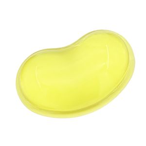 Heart Shaped Silicone Wrist Rest Pad Mouse Support Crystal Colored Silicone Mouse Pad Wrist Support