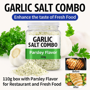 Parsley Garlic Salt Compound Seasoning Chopped Parsley Garlic Powder Boiled Vegetable Seasoning Garlic Salt With Parsley