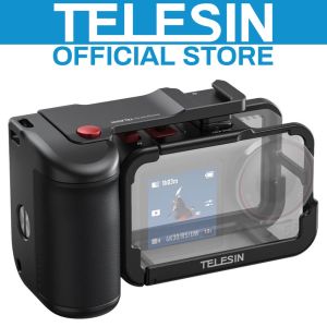TELESIN Street Grip Kit Camera Handle Metal Cage for DJI Action 6 5 4 3