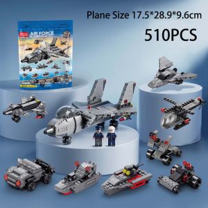 Army Set Large J-20 Fighter Building Blocks Toys with Minifigures Blocks Toys for Kids
