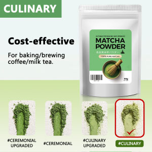 100% Pure Matcha Powder Unsweetened 100g/200g/500g Drink and bake grade green tea powder Keto Low Carb