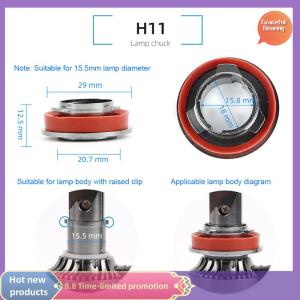 Graceful For V7-9005 9006 9012 H11 H7 H4 H3 H1 Head Lamp Retainer Clips Car LED Headlight Bulb Base Adapter Socket Holder