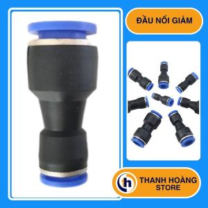 [Combo 20 cái] Đầu Nối Giảm Khí Nén | Nối Thu Hơi | Nhấn Nhanh Chống Rò Rỉ – Đầu nối nhanh thẳng giảm