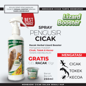 Racun Cicak Membasmi Cicak Tokek Dan Kecoa Ampuh Dan Cepat Membunuh dalam Sekali Jilat Terbukti