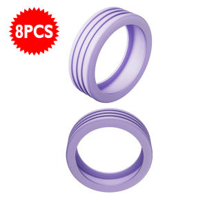 ฝาครอบป้องกันล้อกระเป๋าเดินทาง 8ชิ้น ฝาครอบป้องกันล้อ กระเป๋าเดินทาง ลดเสียงรบกวน ป้องกัน ซิลิโคน ส่วนใหญ่ Kopor Perjalanan