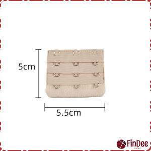 FinDee ตะขอปรับขยายเสื้อชั้นใน ตะขอเสริมบรายกทรง Elastic Bra Extender