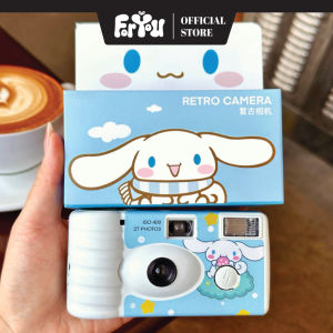 [Ready Stock] Cinnamoroll Disposable Film Camera with 18 Color Flims - Cute 35mm Vintage Camera for Graduation Birthday Gift