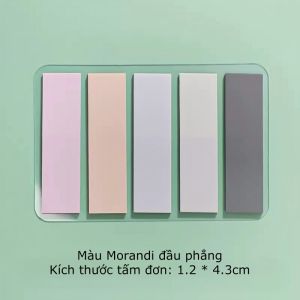 Set 200 giấy ghi chú nhiều màu sắc họa tiết dễ thươngđơn giản tiện dụng đánh dấu trang -NIEVE
