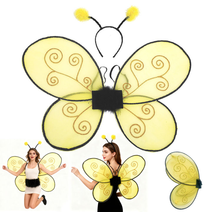 Birthday Party Bee Wing Costume Realistic Bee Wing Design Kids ...