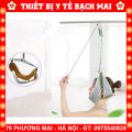 Đai Kéo Giãn Cột Sống Cổ Tại Nhà - Điều Trị Thoát Vị, Thoái Hóa, Đau Mỏi Cổ [Móc Treo]. 