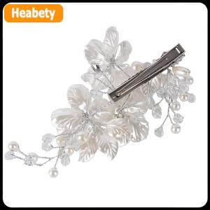 【2-3 days delivery】 Bridal Crystal Pearl Flower Hair Clip Hair Jewelry Wedding Hair Accessory Luxury