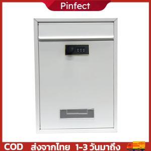 กล่องจดหมายสแตนเลสติดผนังติดผนังที่ปลอดภัย