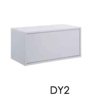 Furniture Direct FLEXI DY-2 wooden DIY wall hanging storage cube cabinet book magazine rack book shelf display cabinet-dark grey