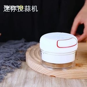 【Walmart】Wireless Mini Electric Garlic Press - Automatic Garlic Smasher and Peeler Japanese Original High-Quality Garlic Tool for Effortless Cooking Kitchen Essential Garlic Peeler