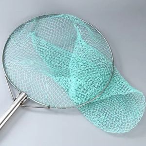 50-100CM Fishing Net Stainless steel Long Handled Quick drying Fishing tools Nylon net Woven net Outdoor fishing tools