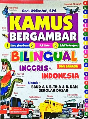 KAMUS BERGAMBAR BILINGUAL DWI BAHASA INGGRIS-INDONESIA 1.CA