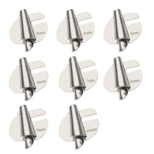 ตีนผีเย็บแบบม้วนเครื่องเย็บผ้าอเนกประสงค์ชุดตีนผีสำหรับเครื่องเย็บผ้าเก่าตัดขอบอย่างแม่นยำหลายขนาด