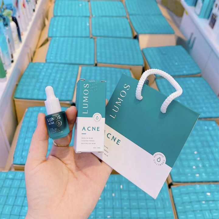Serum Lumos Acne Giảm Mụn Thâm giúp da phục hồi căng bóng mẫu mới